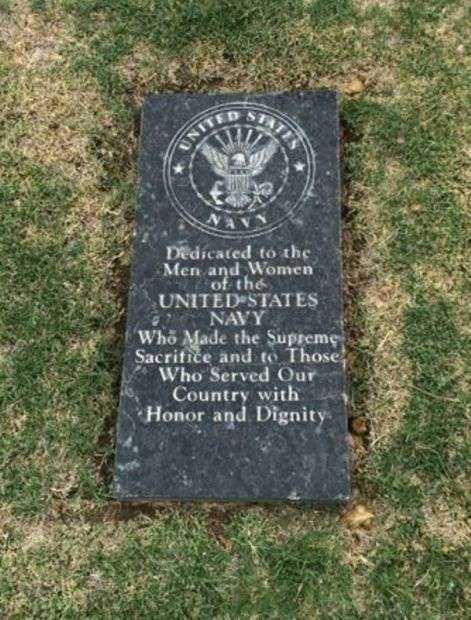WOODLAWN CEMETERY UNITED STATES NAVY WAR MEMORIAL TABLET