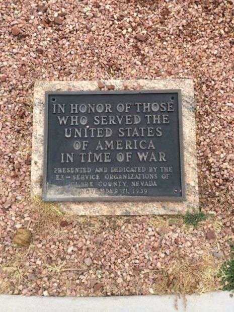 EX-SERVICE ORGANIZATIONS WAR MEMORIAL PLAQUE