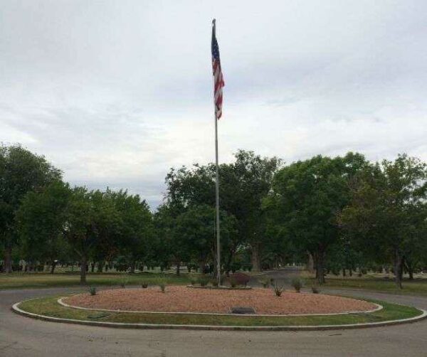 WOODLAWN CEMETERY VETERANS MEMORIAL CIRCLE