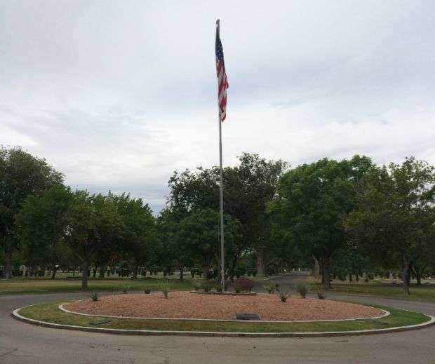 WOODLAWN CEMETERY VETERANS MEMORIAL CIRCLE