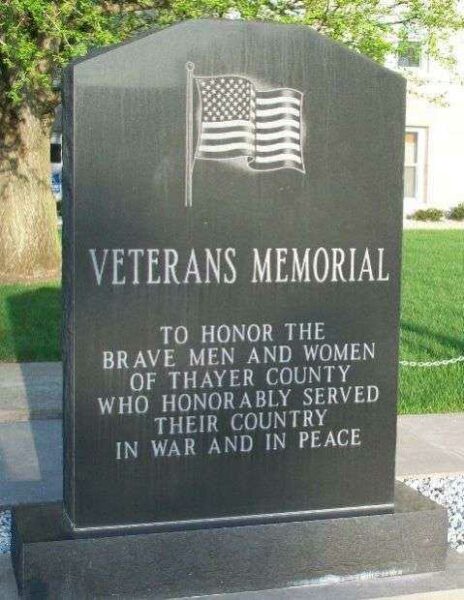 THAYER COUNTY VETERANS MEMORIAL