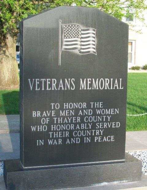 THAYER COUNTY VETERANS MEMORIAL