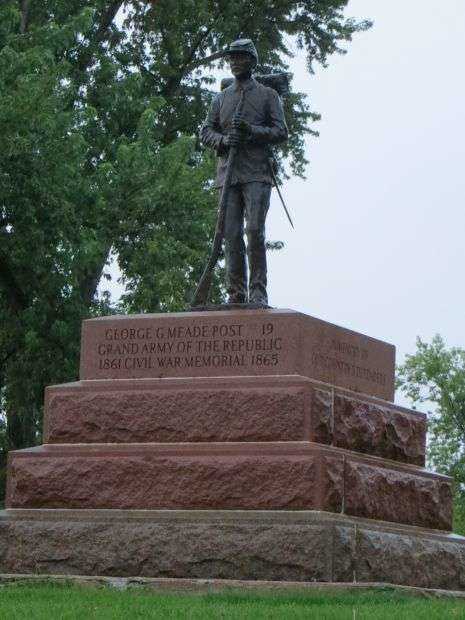 THE SOLDIERS’ MONUMENT