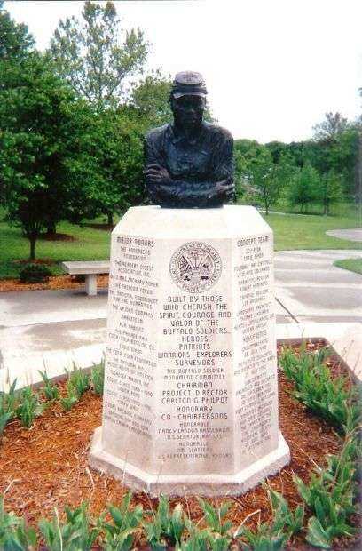 THE BUFFALO SOLDIER MEMORIAL