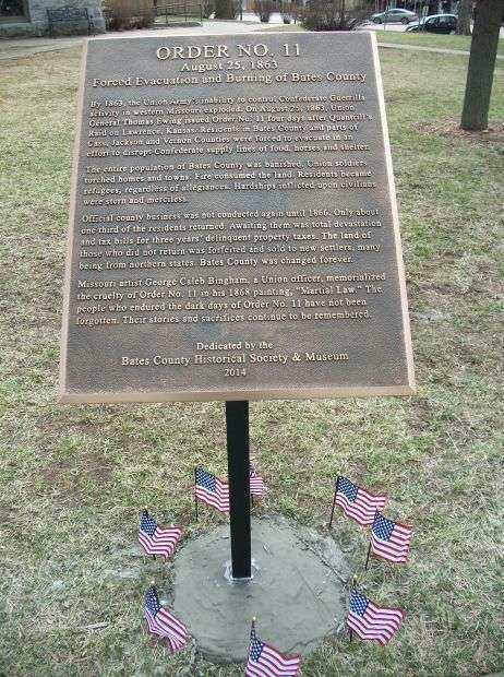 ORDER NO. 11 WAR MEMORIAL PLAQUE