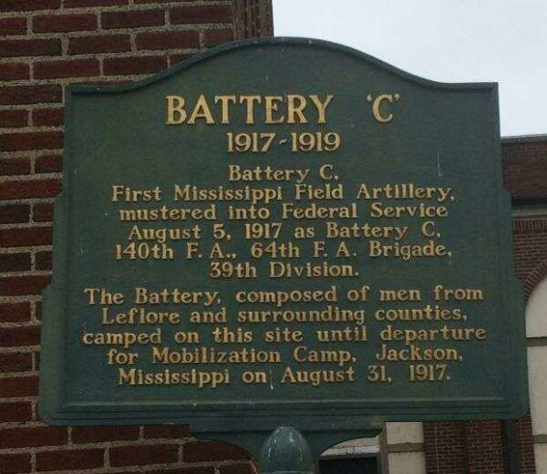 BATTERY ‘C’ WAR MEMORIAL MARKER