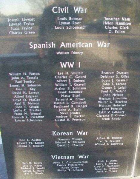 MORRISON COUNTY VETERANS MEMORIAL HONOR ROLL A
