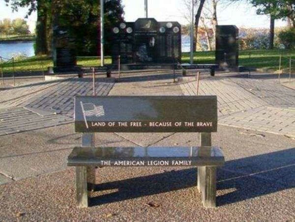 MORRION COUNTY VETERANS MEMORIAL BENCH