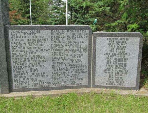 FOREST CITY WAR MEMORIAL RIGHT PANEL