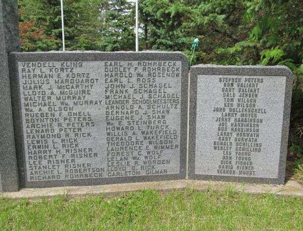 FOREST CITY WAR MEMORIAL RIGHT PANEL