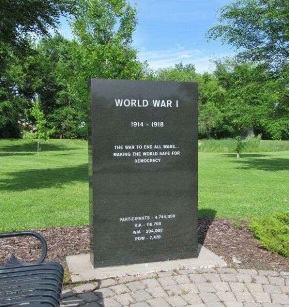MCLEOD COUNTY WORLD WAR I MEMORIAL