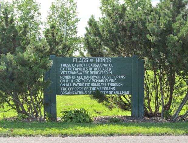 FLAGS OF HONOR MEMORIAL MARKER