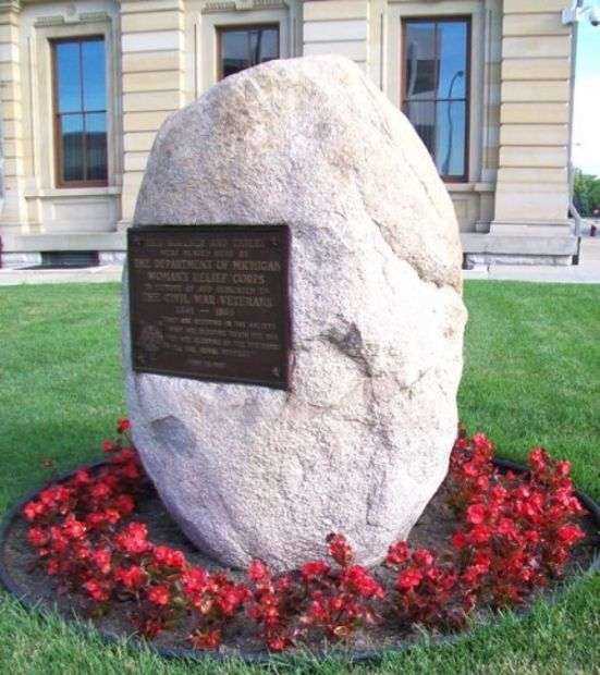MICHIGAN WOMAN’S RELIEF CORPS CIVIL WAR MEMORIAL