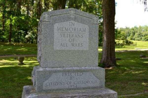 CASSOPOLIS WAR VETERANS MEMORIAL