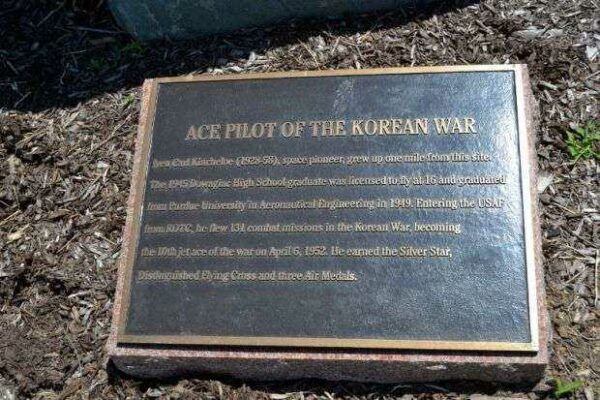 CAPTAIN KINCHELOE MEMORIAL PLAQUE B