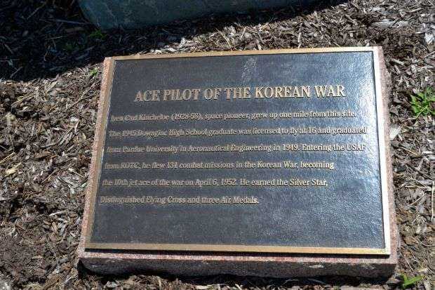 CAPTAIN KINCHELOE MEMORIAL PLAQUE B