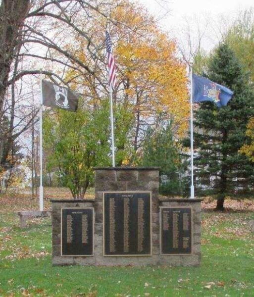 RED CREEK WAR VETERANS MEMORIAL BACK