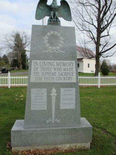 WADDINGTON WAR VETERANS MEMORIAL