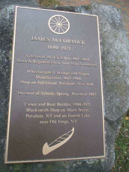 JAMES MCCORMICK CIVIL WAR MEMORIAL