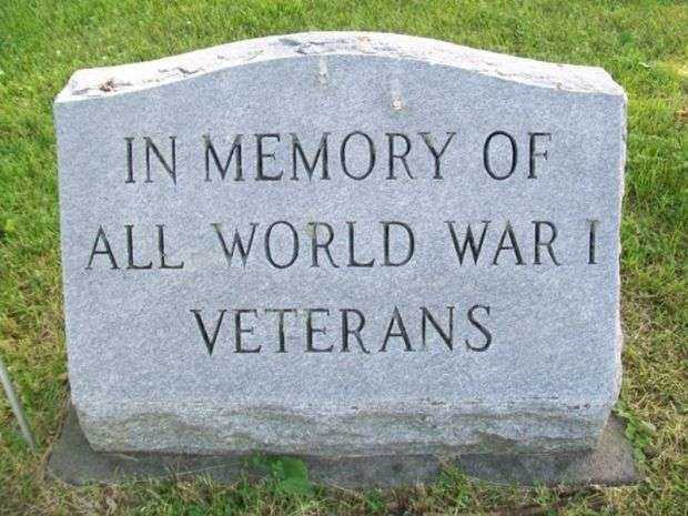 OGDENSBURG ALL WORLD WAR I VETERANS MEMORIAL