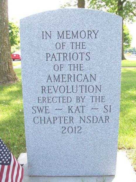 OGDENSBURG REVOLUTIONARY WAR MEMORIAL