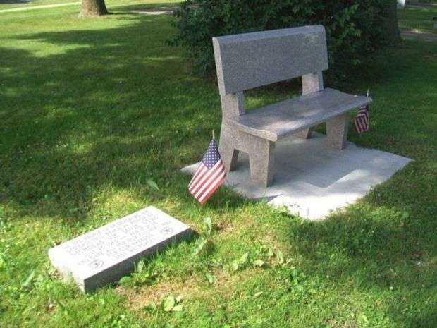 NICHOLAS “NIC” SOVIE WAR MEMORIAL BENCH