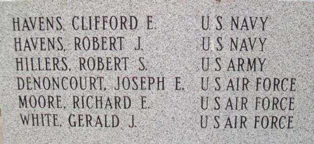 OGDENSBURG KOREAN WAR VETERANS MEMORIAL BACK