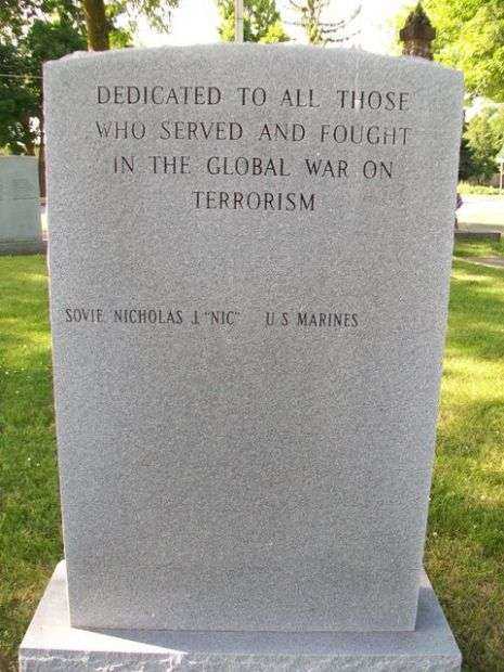 OGDENSBURG GLOBAL WAR ON TERRORISM MEMORIAL