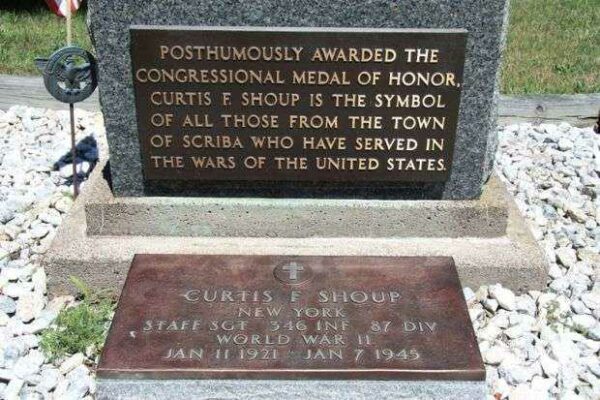 STAFF SGT CURTIS F. SHOUP MEDAL OF HONOR MEMORIAL