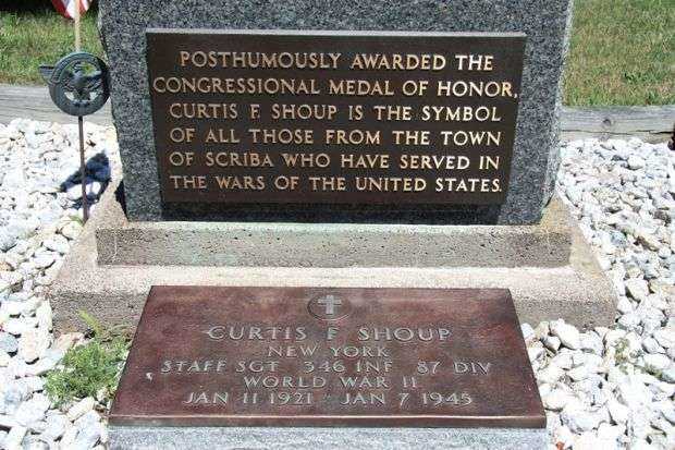 STAFF SGT CURTIS F. SHOUP MEDAL OF HONOR MEMORIAL