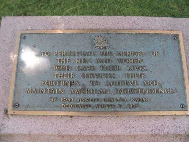 AMERICAN REVOLUTIONARY WAR PATRIOTS MEMORIAL PLAQUE