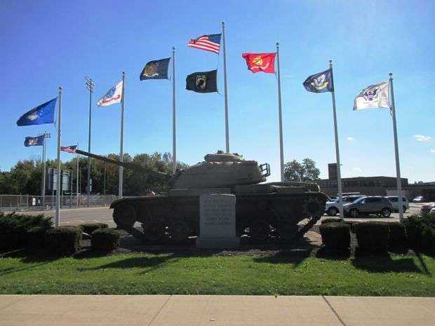 DEDICATED TO ALL MILITARY VETERANS MEMORIAL