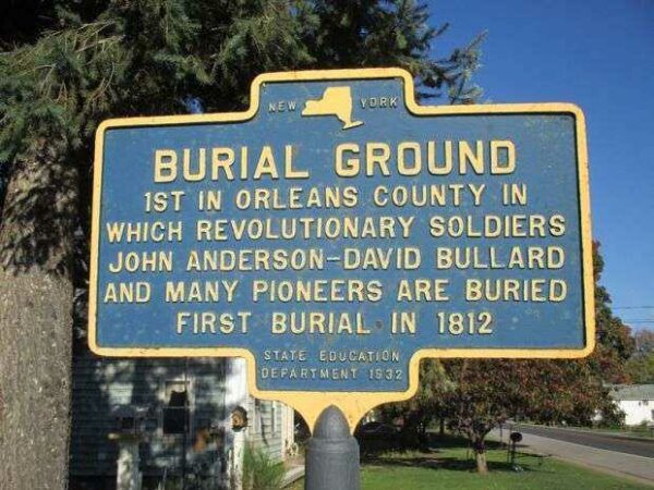 BURIAL GROUND REVOLUTIONARY WAR SOLDIER MEMORIAL MARKER