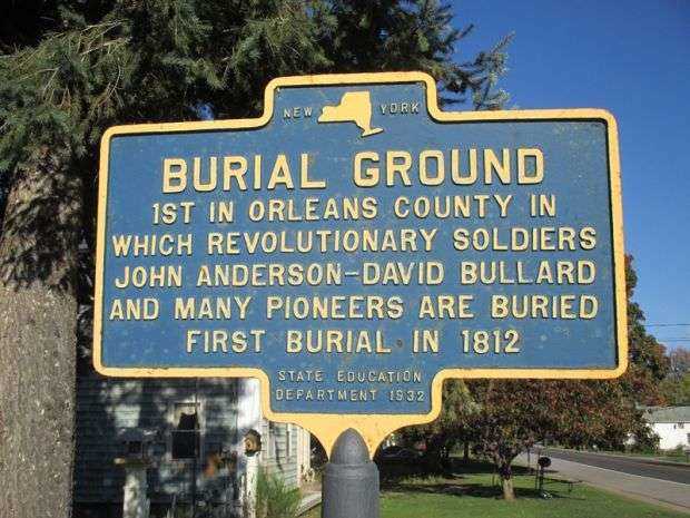 BURIAL GROUND REVOLUTIONARY WAR SOLDIER MEMORIAL MARKER