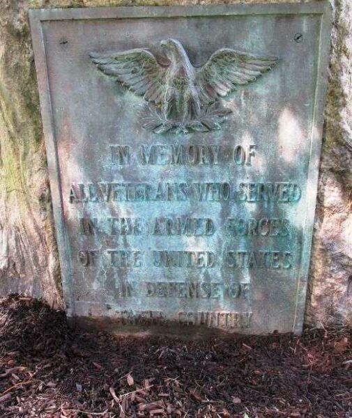 LOCKPORT WAR VETERANS MEMORIAL PLAQUE