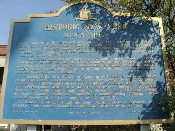 UTICA AREA WAR MEMORIAL MARKER