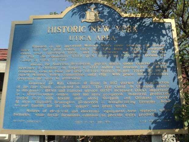 UTICA AREA WAR MEMORIAL MARKER