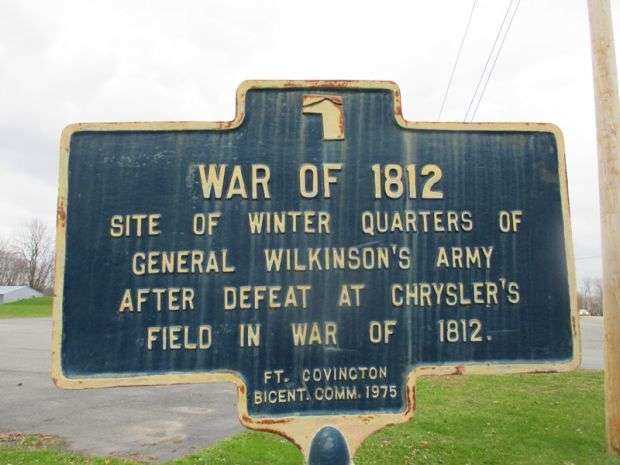 WAR OF 1812 MEMORIAL MARKER I