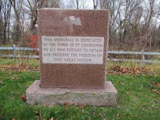 TOWN OF FT. COVINGTON WAR MEMORIAL