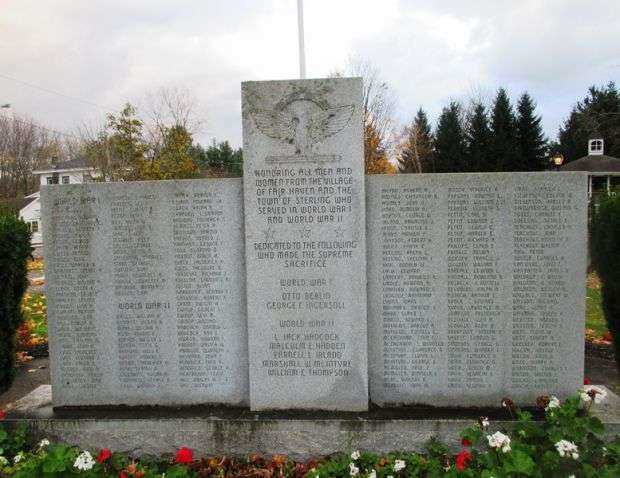 FAIR HAVEN AND TOWN OF STERLING WAR MEMORIAL