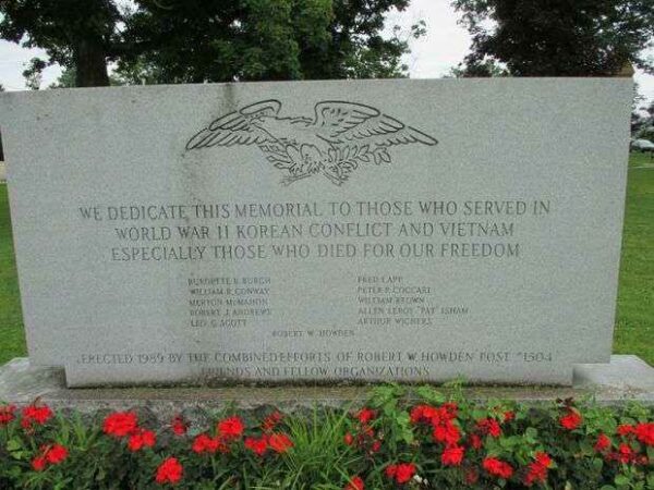 BELFAST WORLD WAR II, KOREAN CONFLICT, VIETNAM MEMORIAL