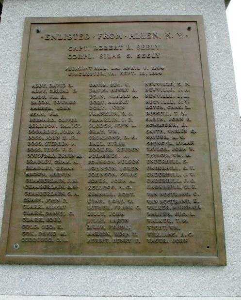 BELFAST CIVIL WAR MEMORIAL PLAQUE B