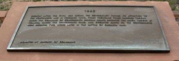 CIVIL WAR 1862 MEMORIAL PLAQUE