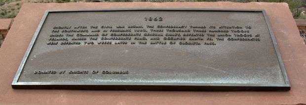 CIVIL WAR 1862 MEMORIAL PLAQUE