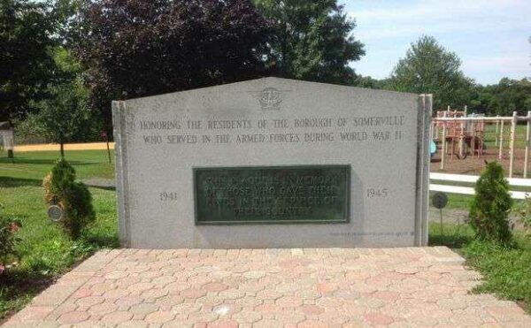 SOMERVILLE WORLD WAR II MEMORIAL