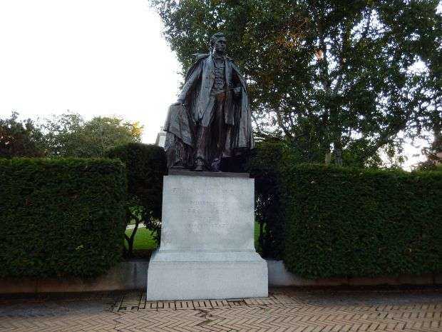 FRANKLIN PIERCE MEMORIAL STATUE