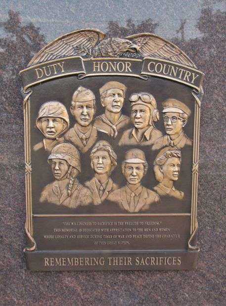 CASCO VETERANS MEMORIAL PLAQUE B