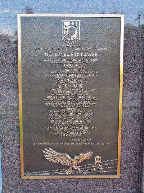 CASCO VETERANS MEMORIAL PLAQUE A