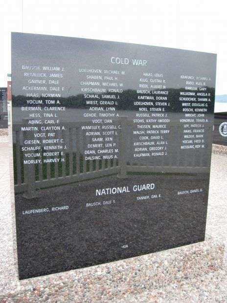 THE CASSVILLE VETERANS MEMORIAL PANEL G