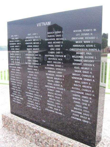 THE CASSVILLE VETERANS MEMORIAL PANEL F